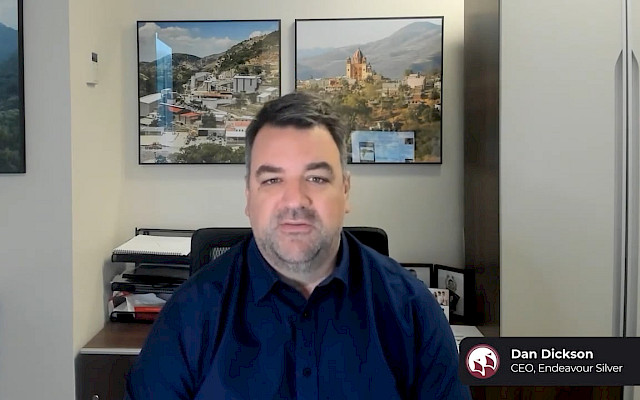 Endeavour Silver CEO Dan Dickson Interview - Commodity Stocks (German Version)